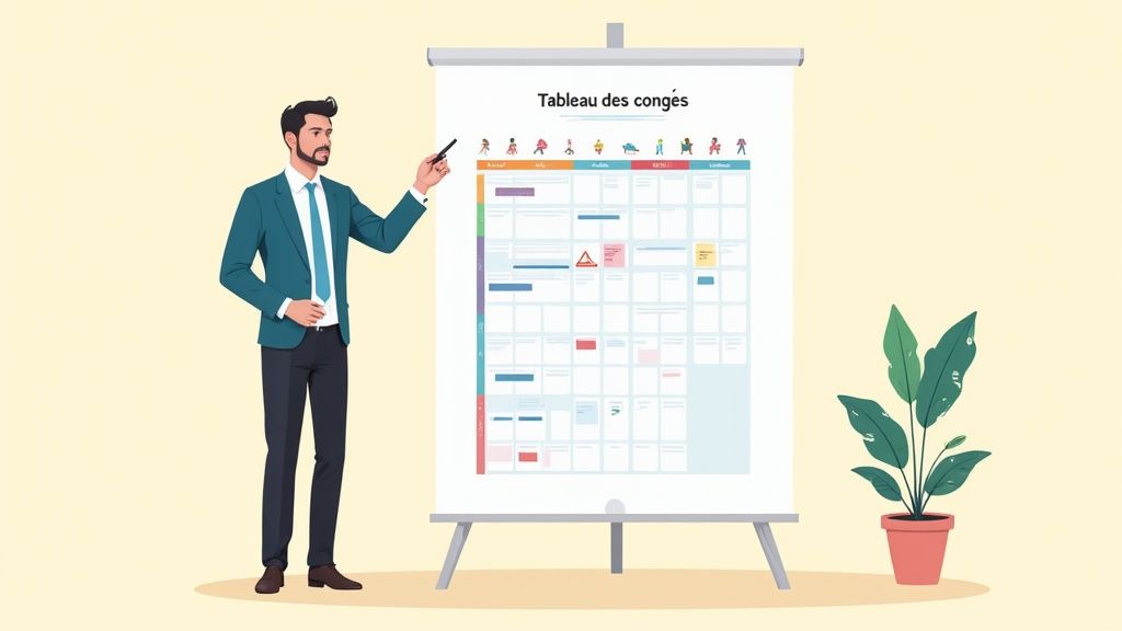 Le tableau des congés un outil clé pour votre management RH
