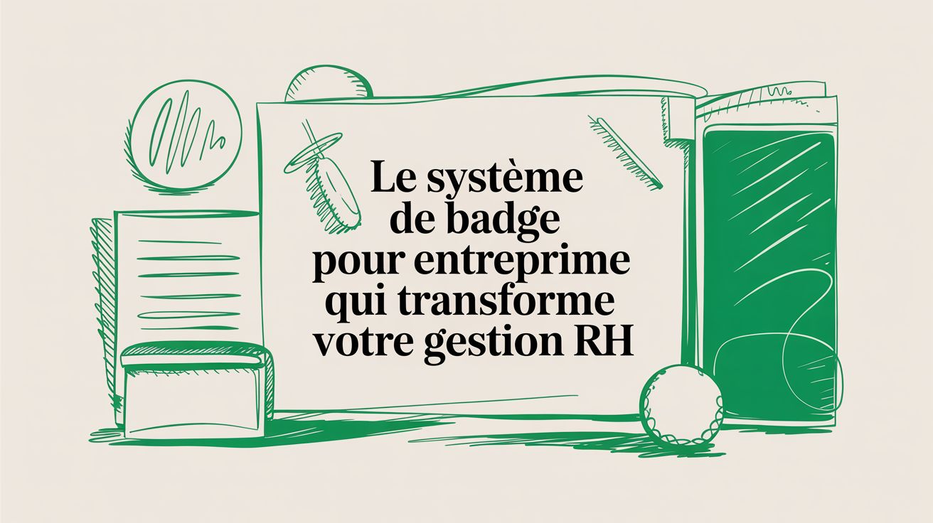 Le système de badge pour entreprise qui transforme votre gestion RH