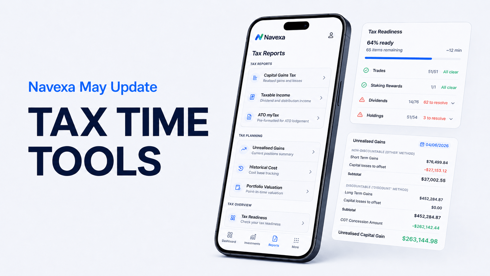Navexa May Update: Getting Tax Ready, Faster Imports And What’s Coming Next
