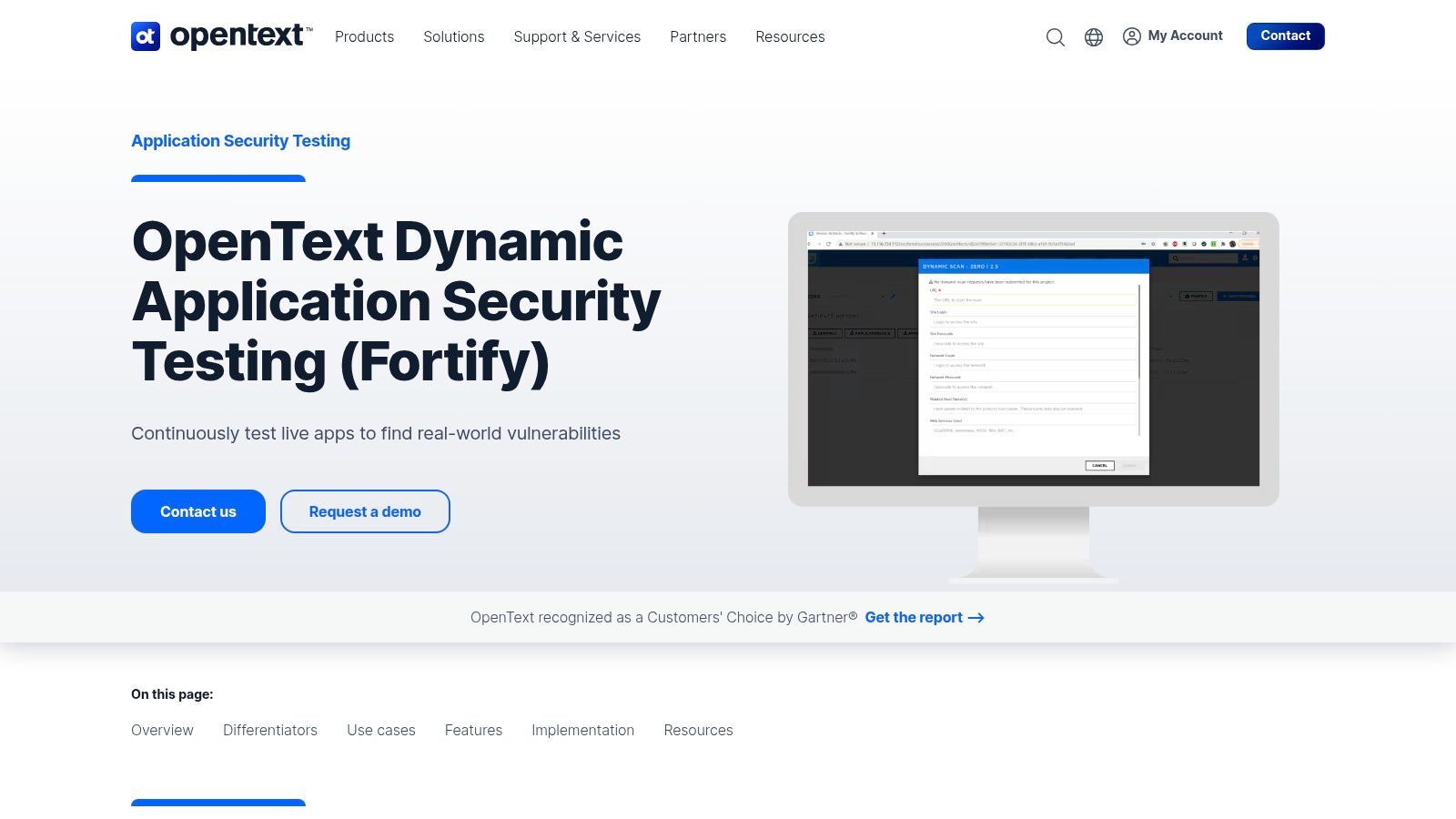 OpenText Fortify – WebInspect