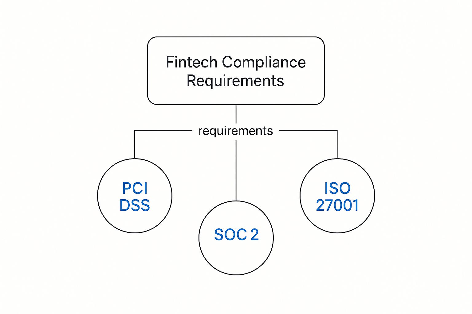 Infographic about cybersecurity in fintech