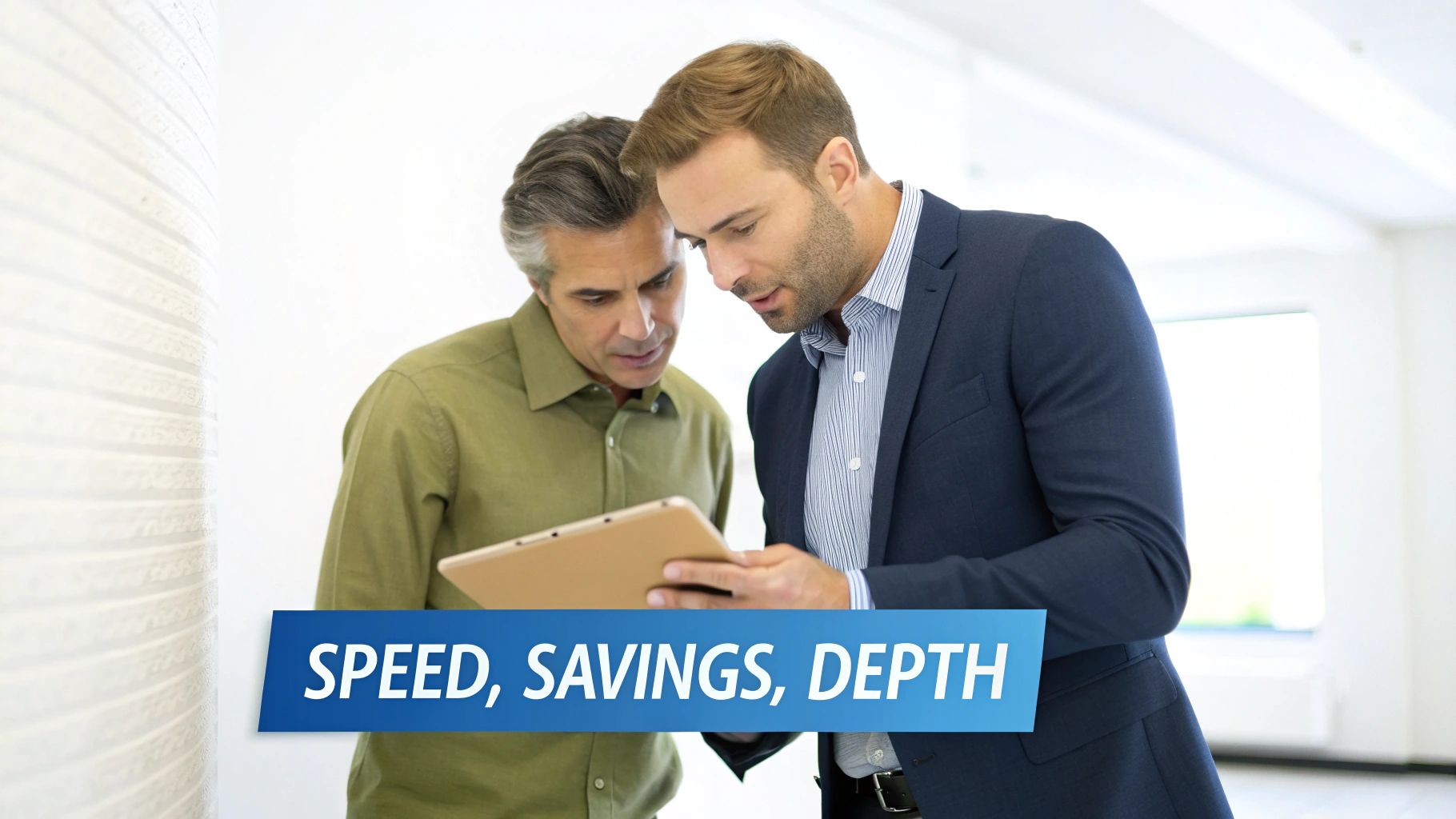 A security professional analyzing code on a monitor, representing the deep analysis in white box pentesting.