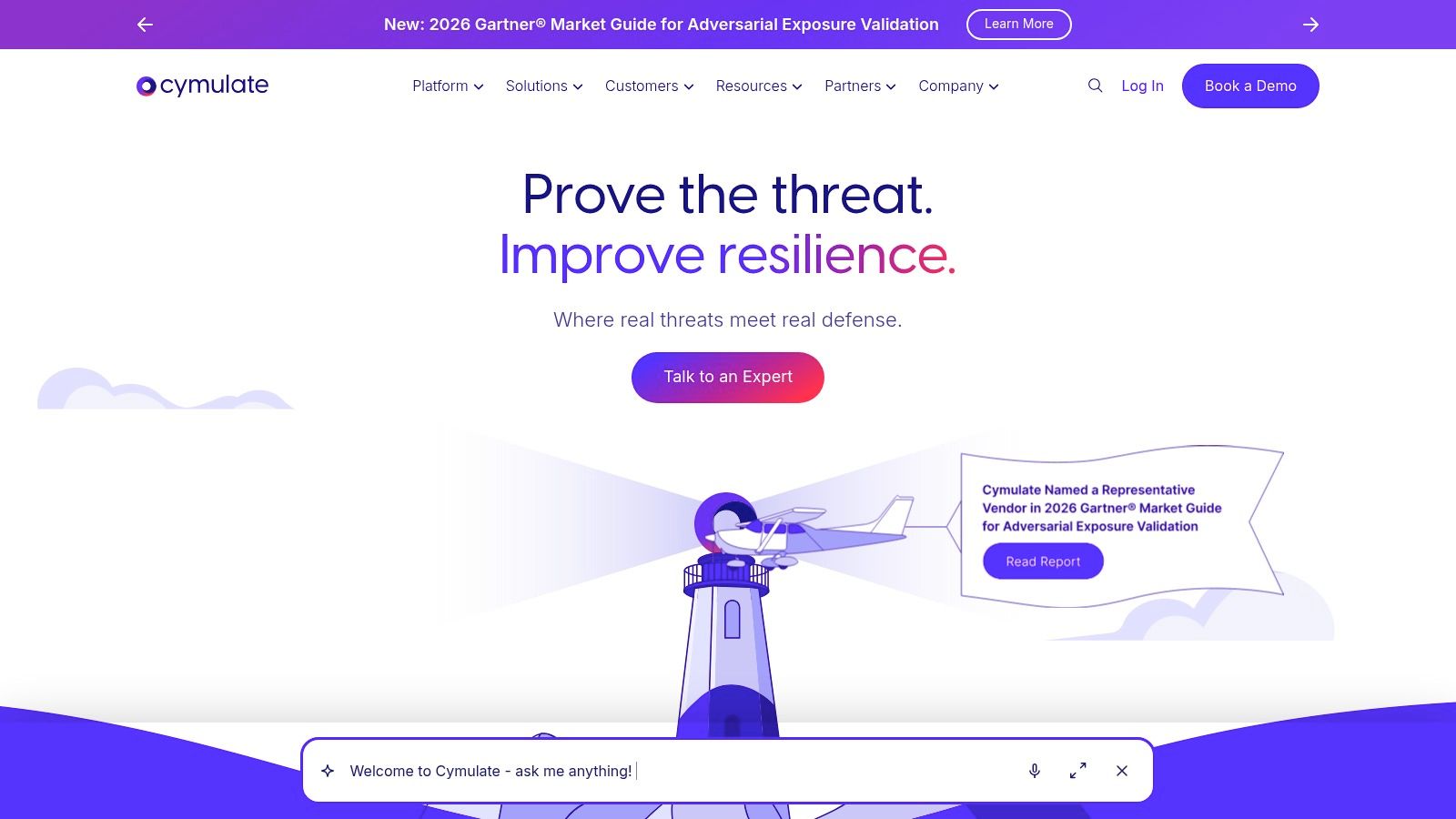 Cymulate - Exposure Validation (BAS + Automated Red Teaming)