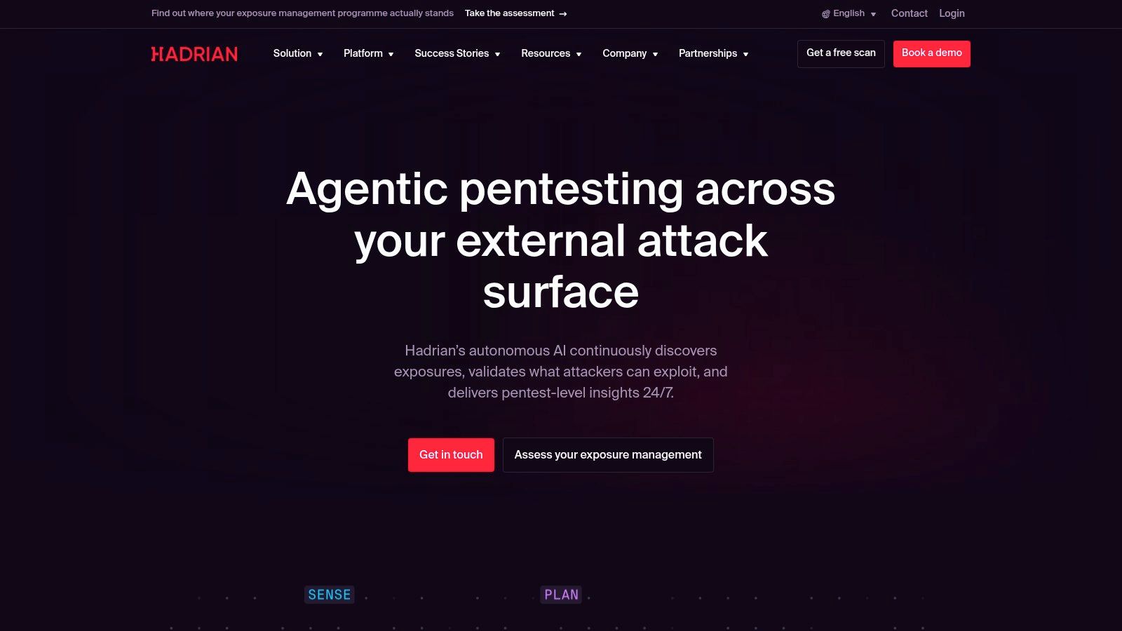 Hadrian - Offensive Security Platform (Nova)