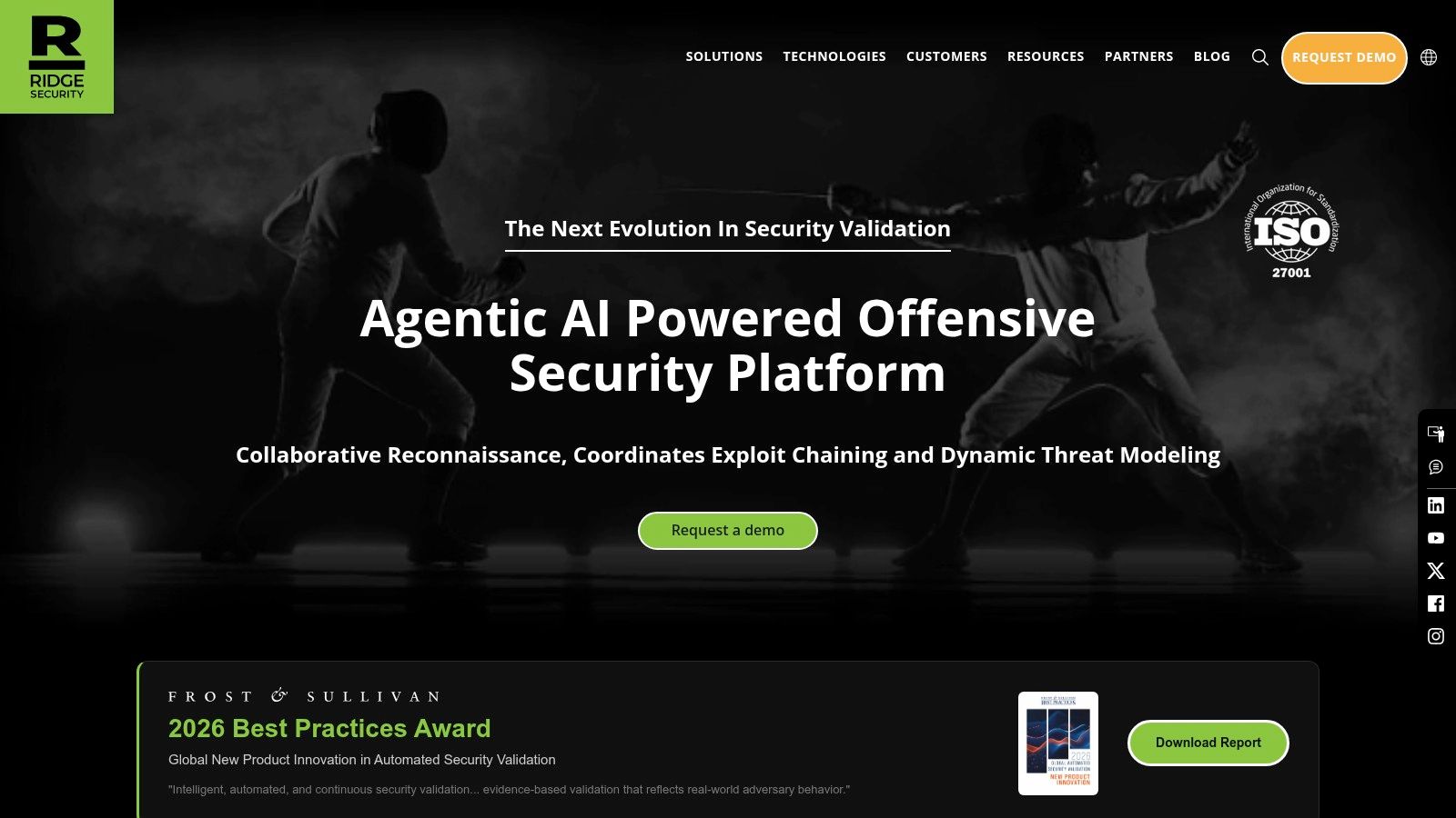 Ridge Security - RidgeBot & PurpleRidge