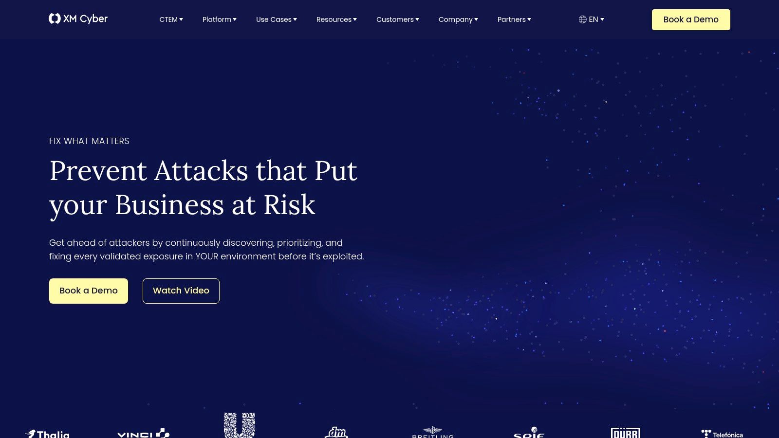 XM Cyber - Continuous Exposure / Attack Path Management