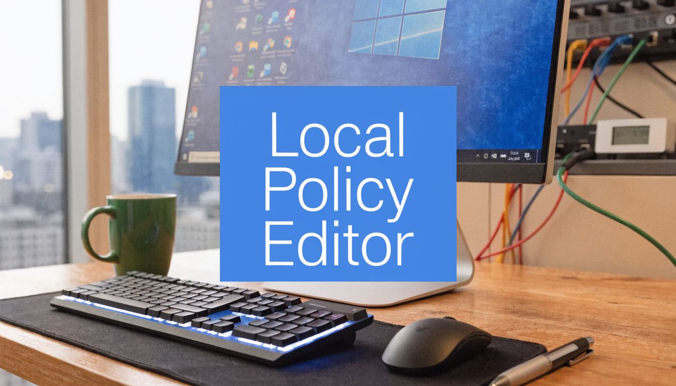 Local Group Policy Editor Guide for MSP Security