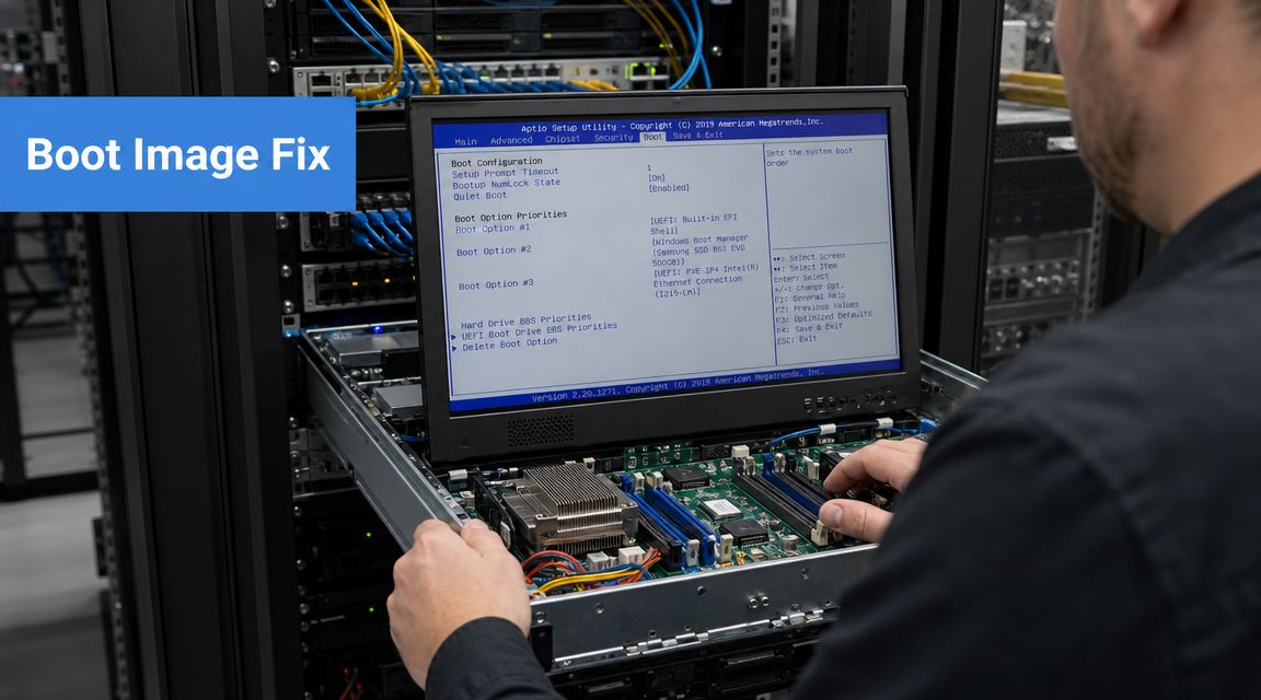 Fix Selected Boot Image Did Not Authenticate