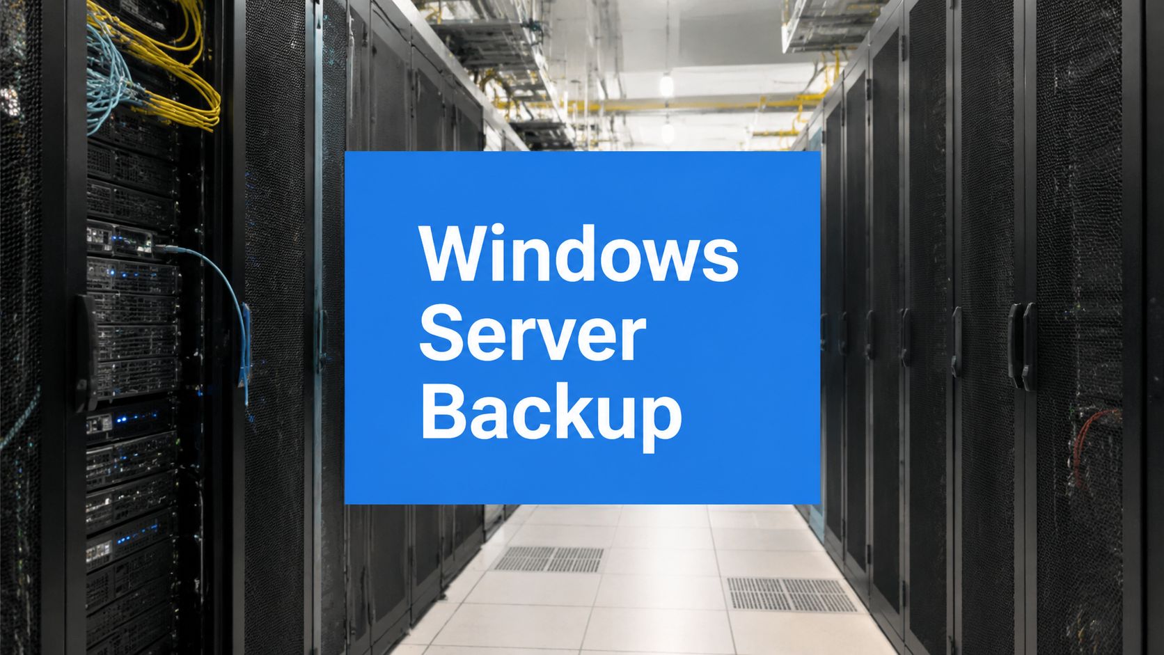 Backup for Windows Server: A Guide for MSPs & vCISOs