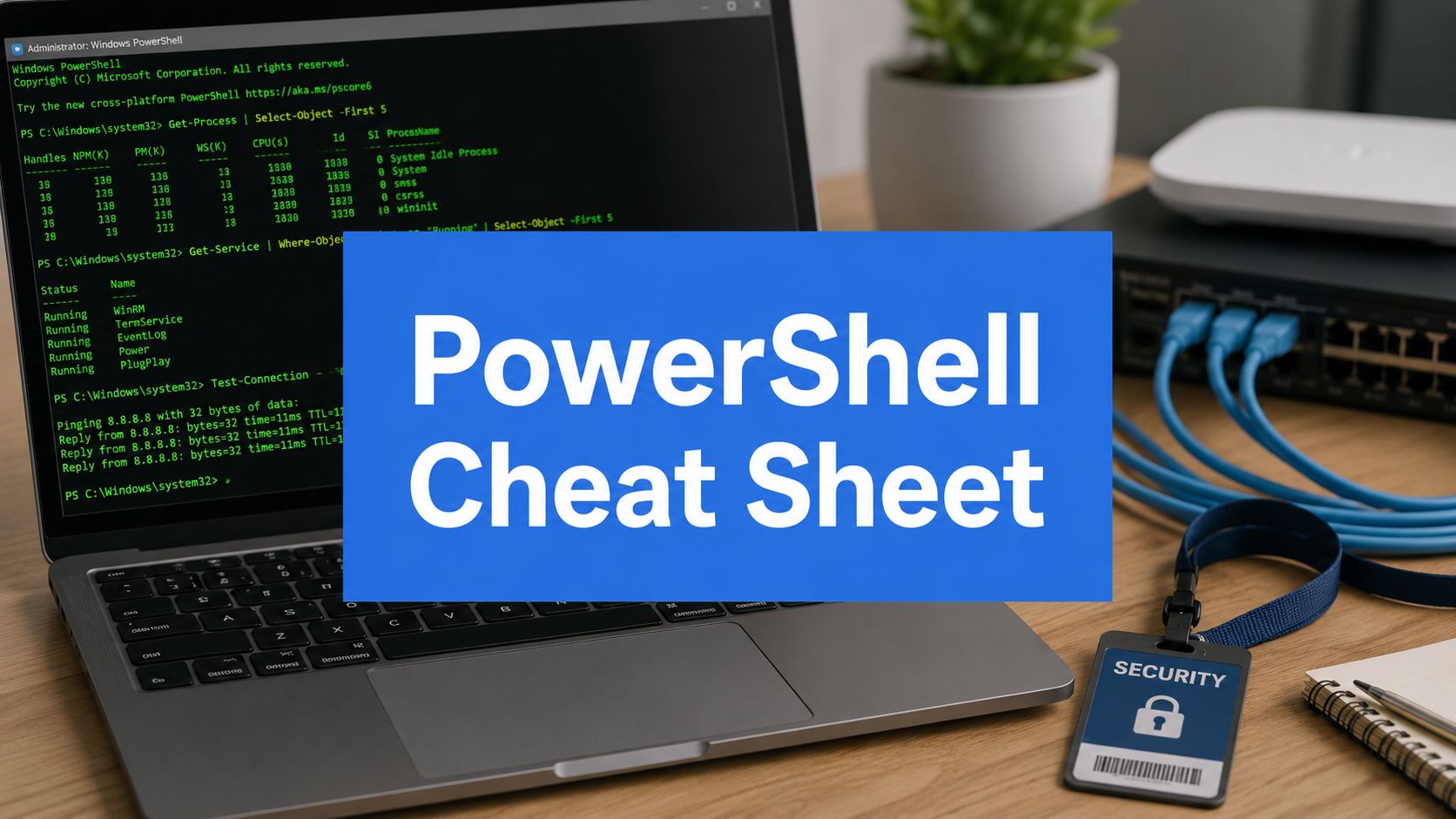 Ultimate PowerShell Cheat Sheet for MSPs & Pentesters