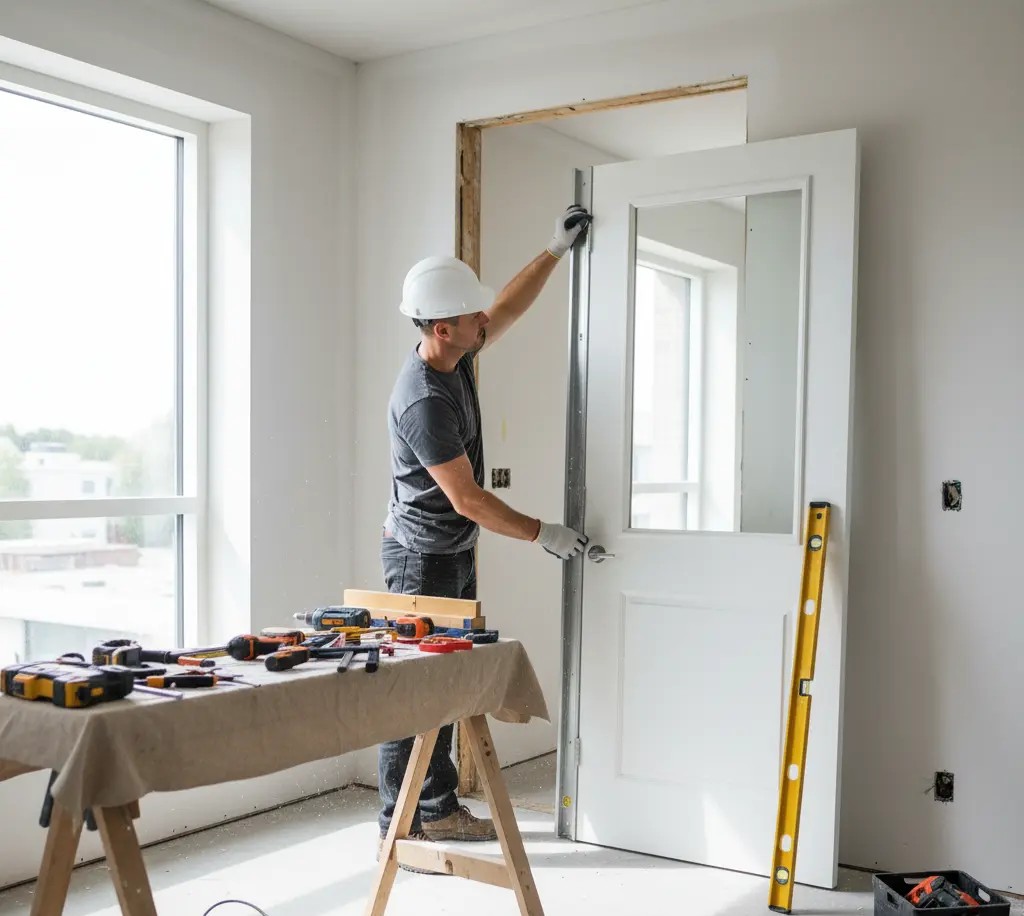 porte intérieure lourde et pas chère