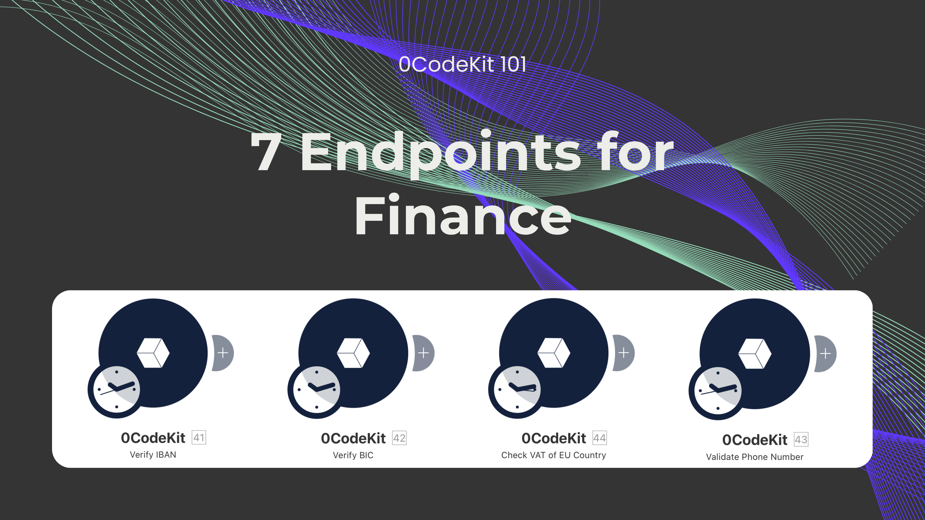 7 Endpoints for Finance