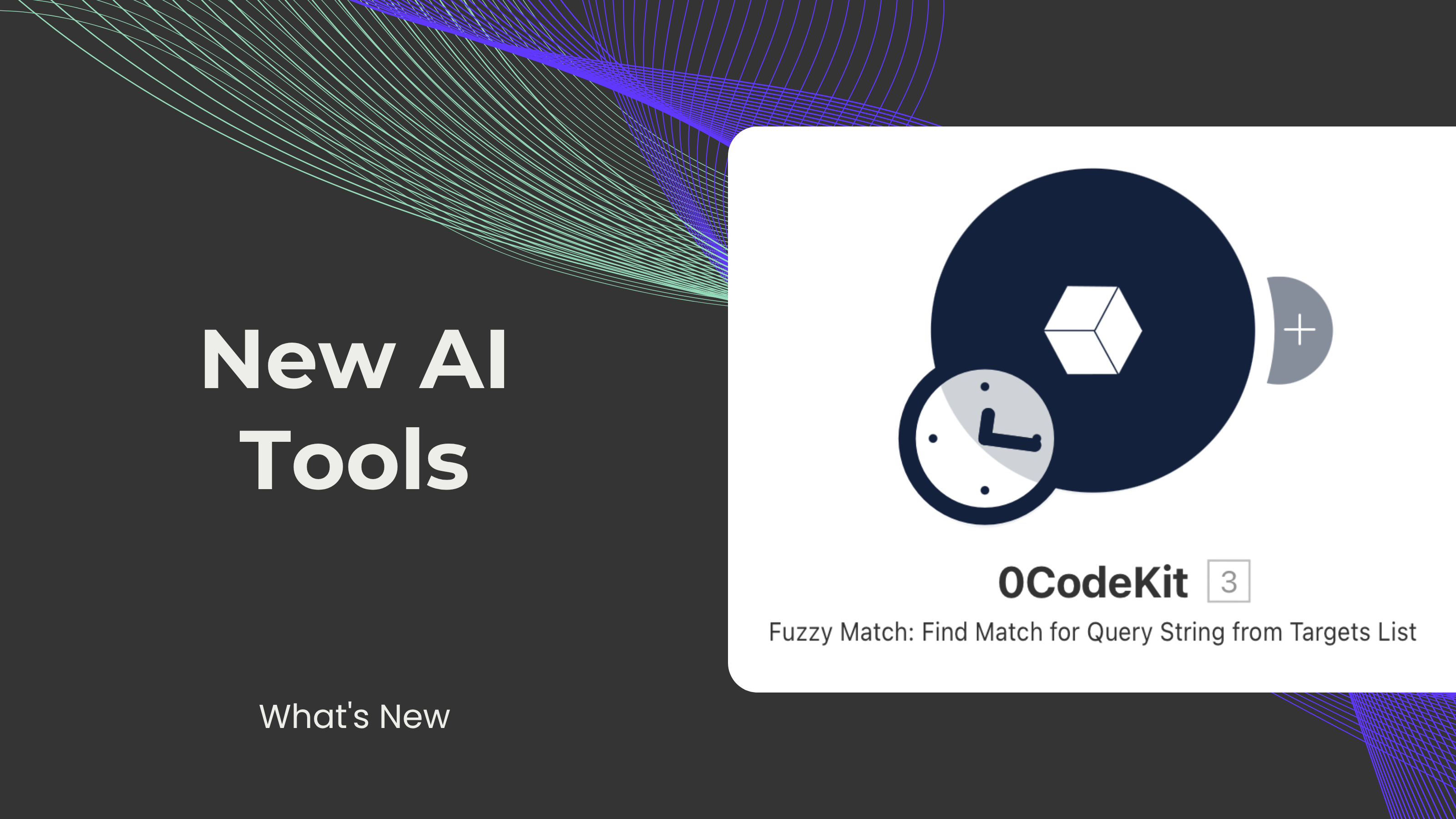 New AI Tools