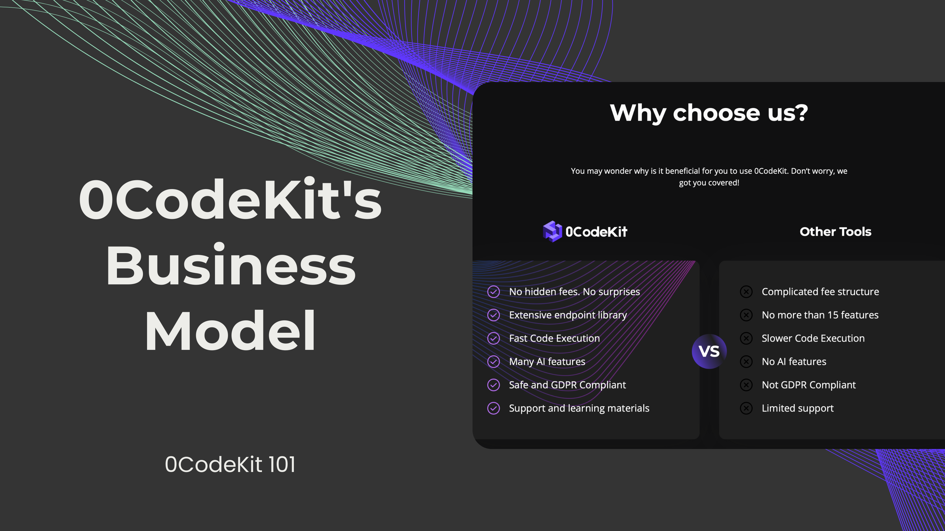 0CodeKit's Business Model & Value Proposition