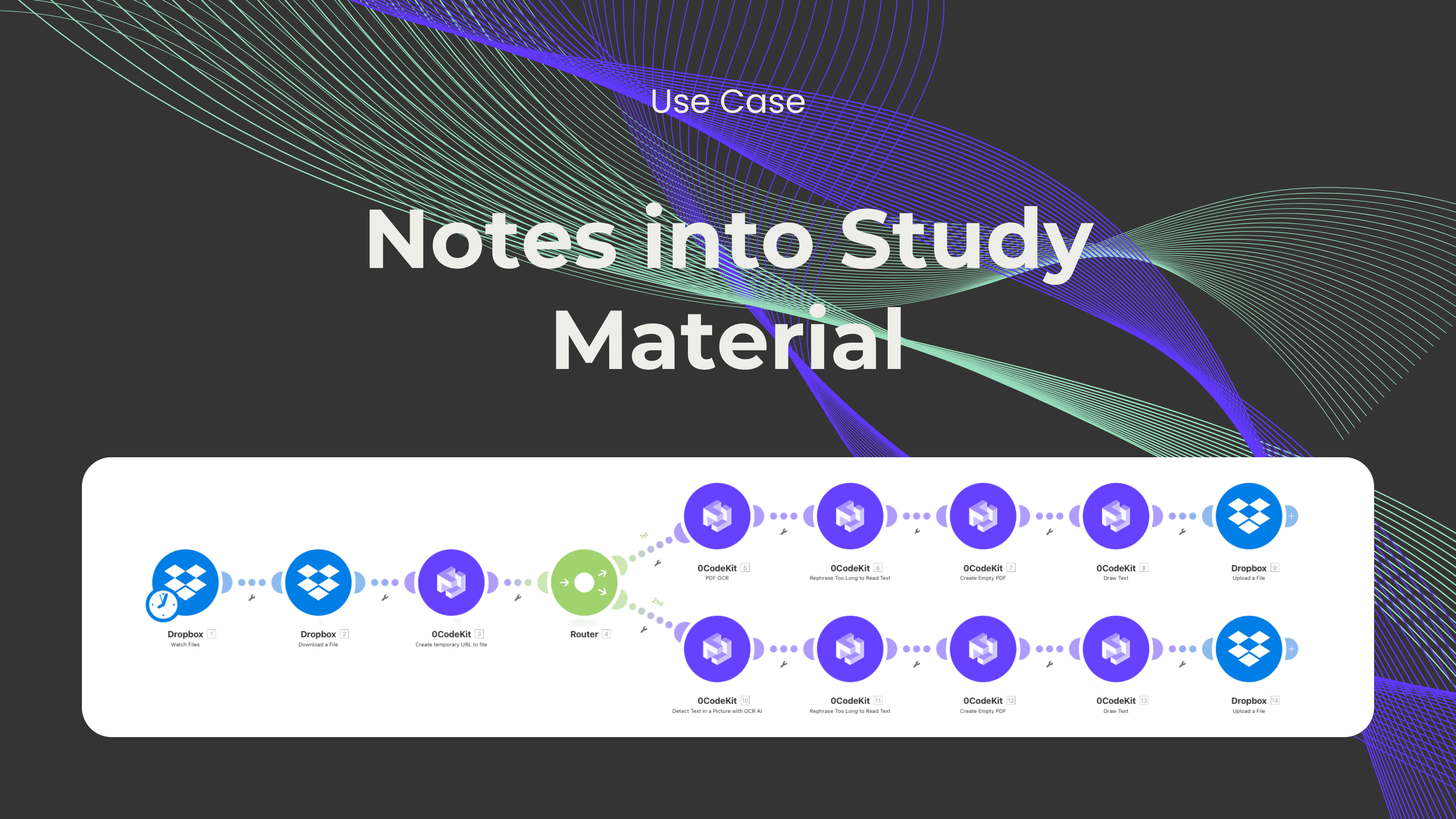 Notes into Study Material Automation