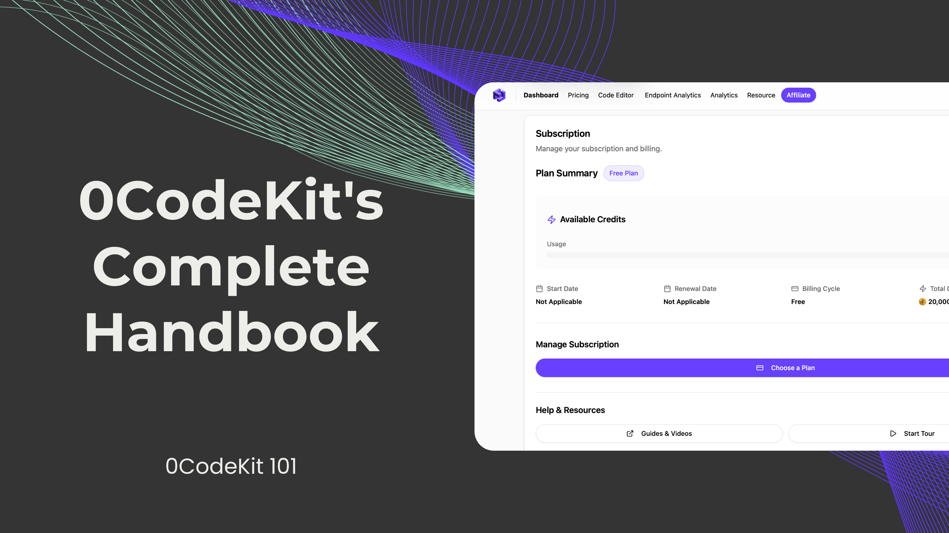0CodeKit Complete Handbook