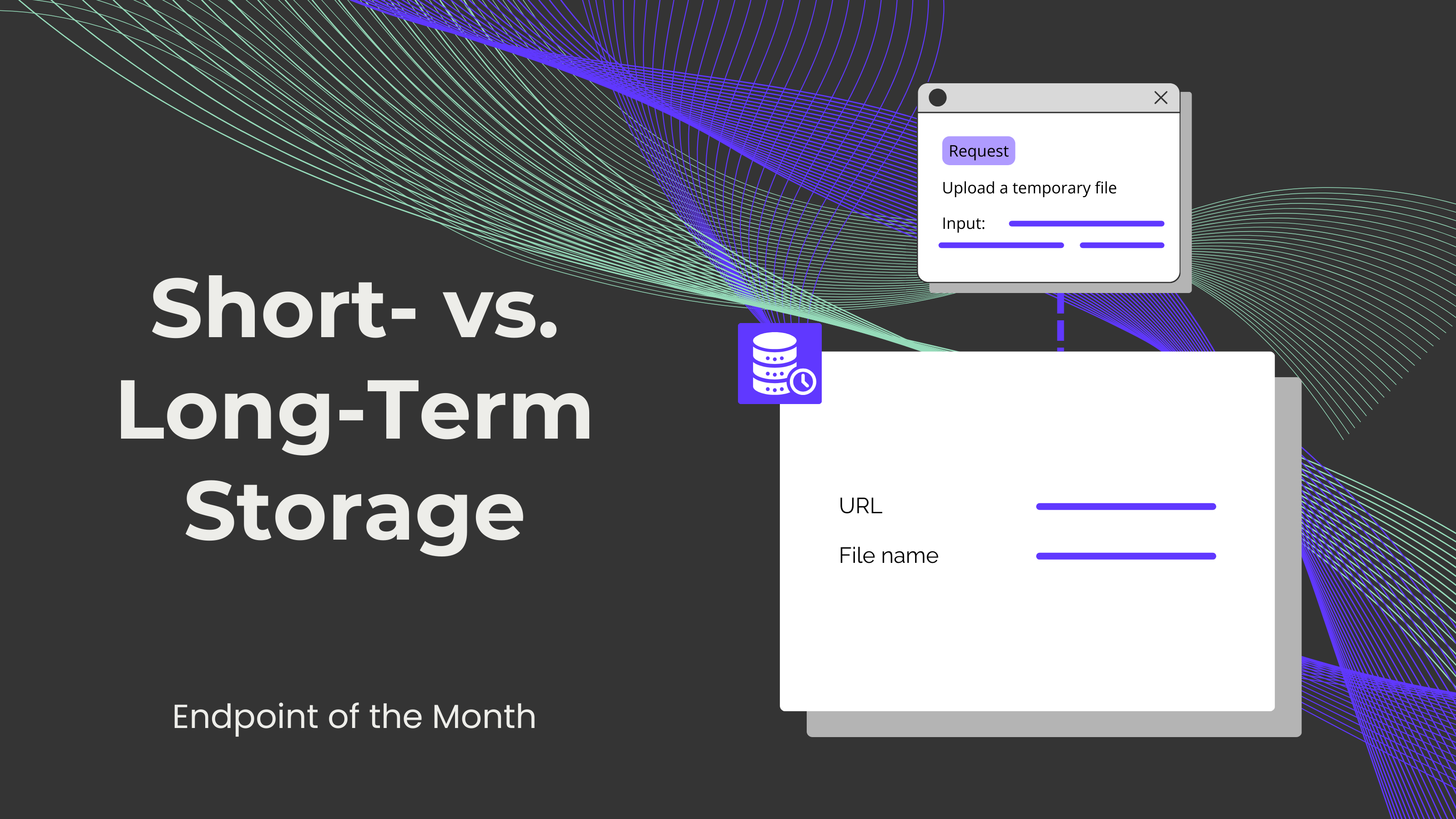 Short- vs. Long-Term Storage