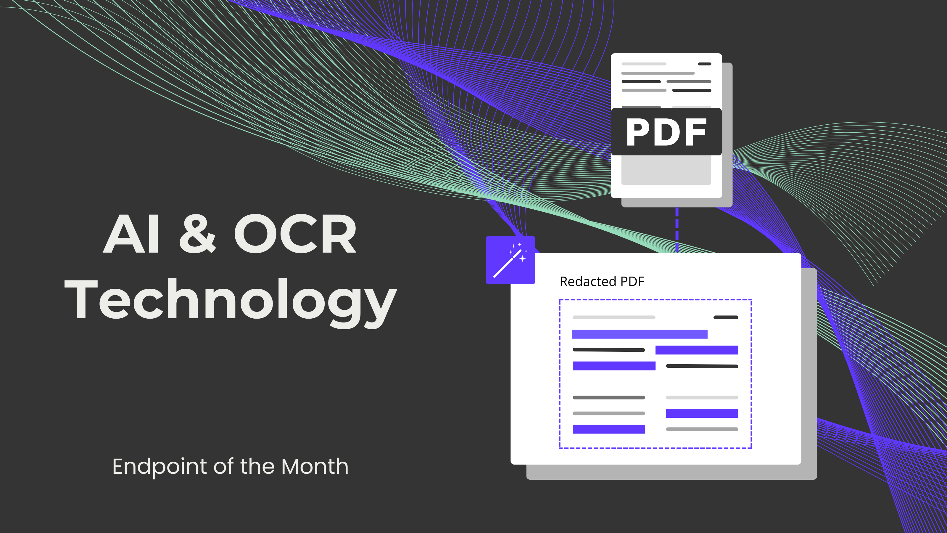 AI & OCR for PDF Redaction