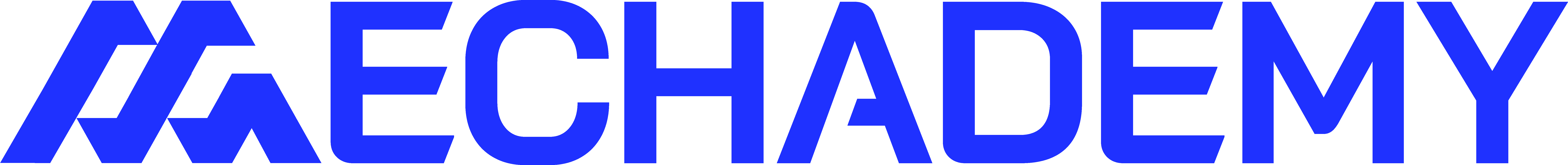 Mechademy logo in blue