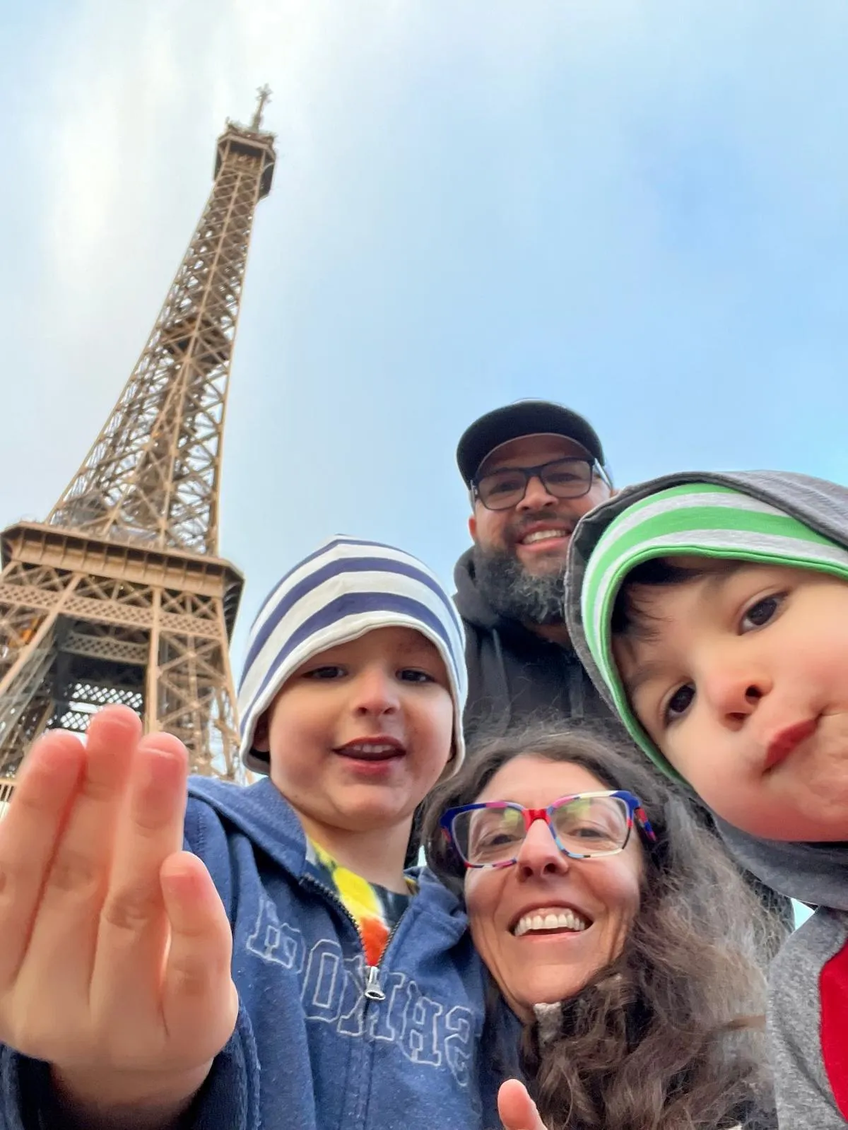 Leah Fisch and her family