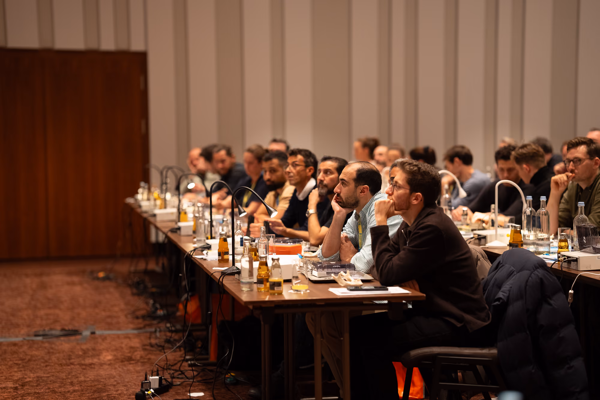 Course auditorium at the Frankfurt venue during the augmentation course