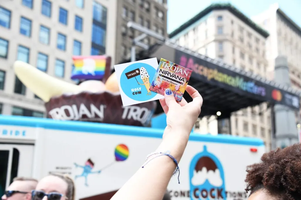 Trojan experiential marketing campaign