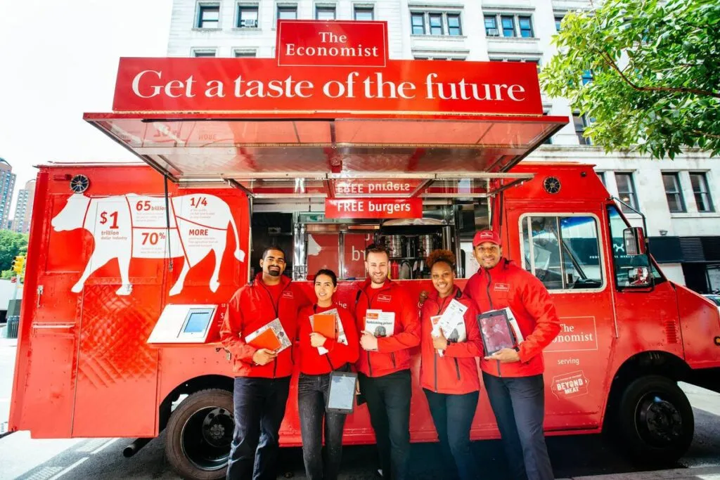 The economist marketing campaign