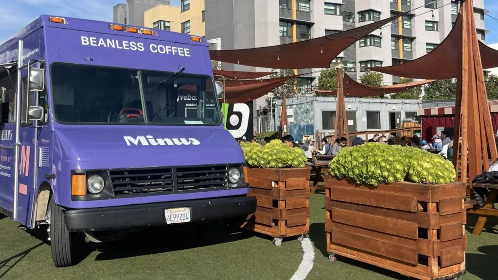 Minus beanless coffee food truck