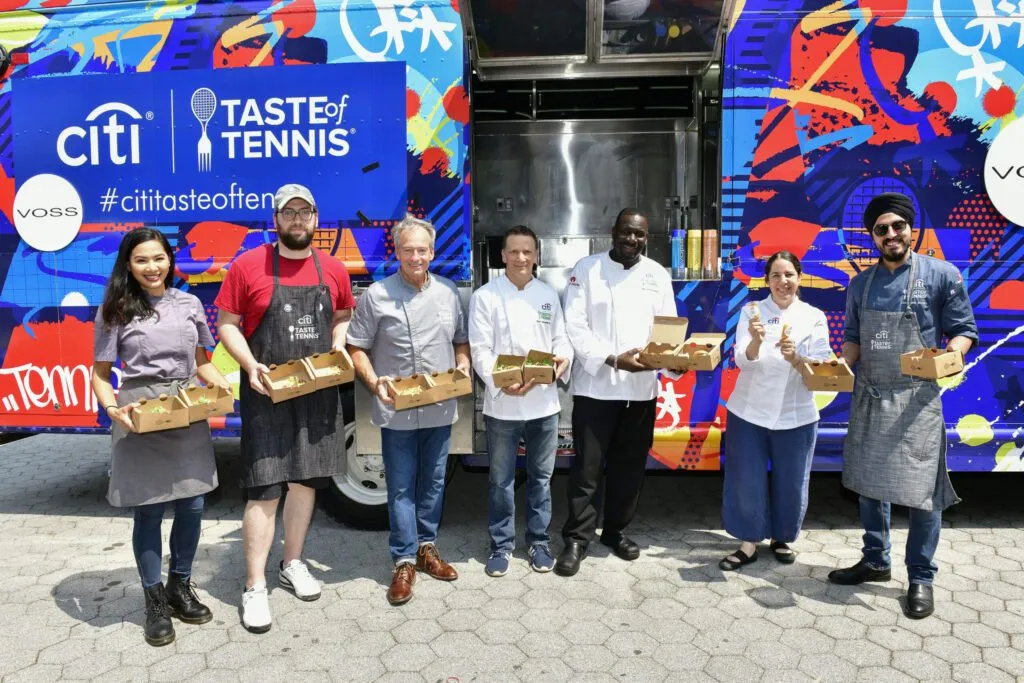 citi taste of tennis street team marketing