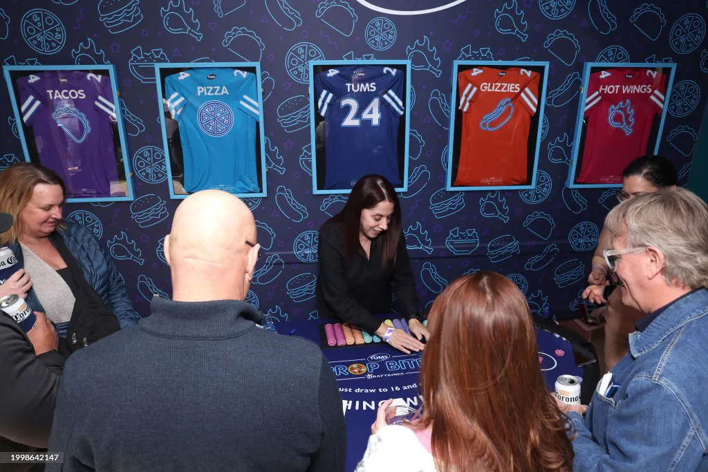 Create a VIP casino party and snack bar during the Super Bowl in Las Vegas.