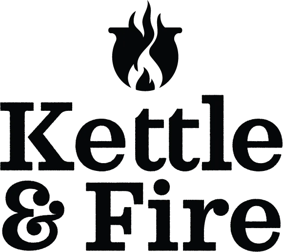 kettle and fire brand activation logo