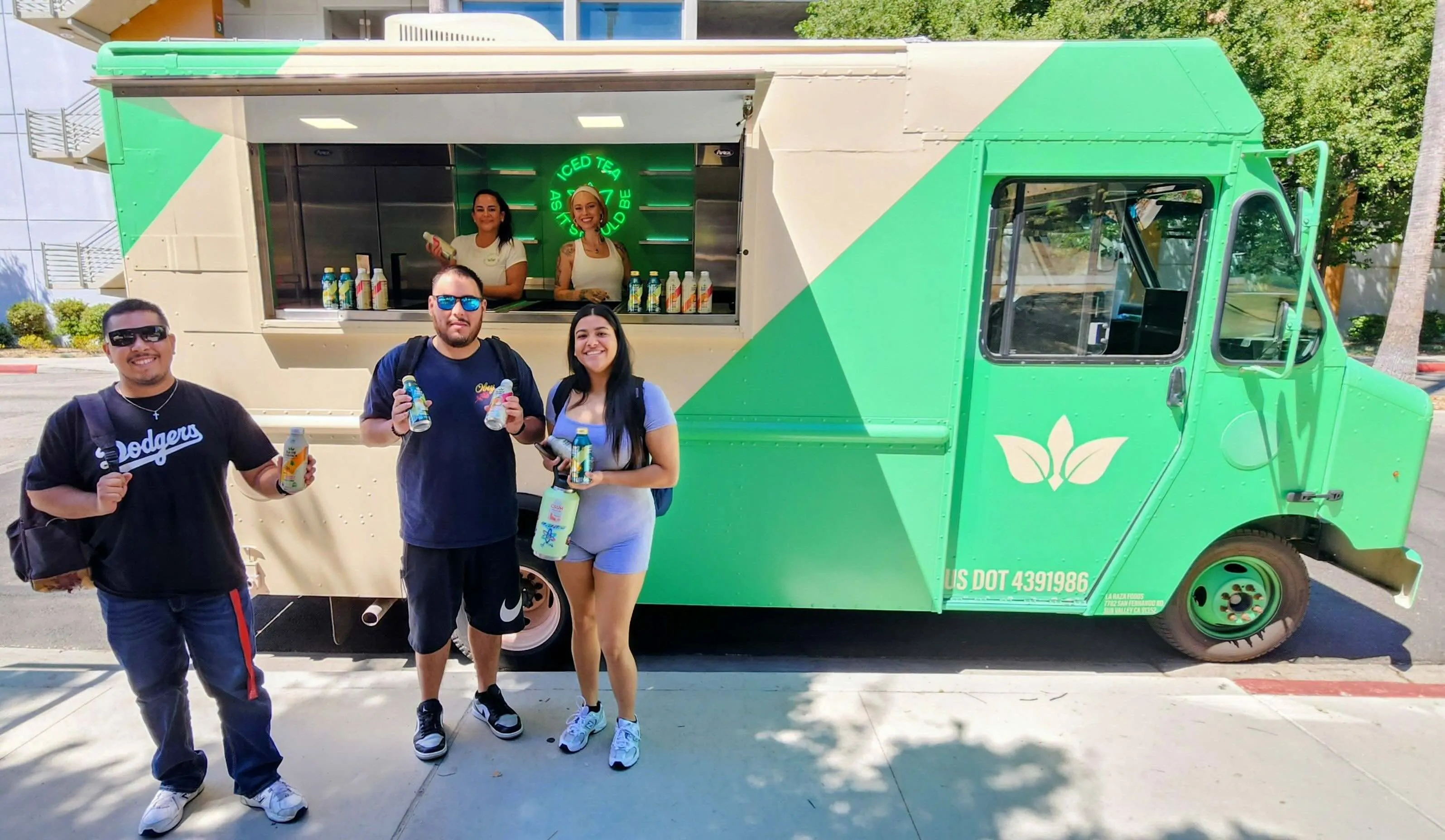 Iced tea truck