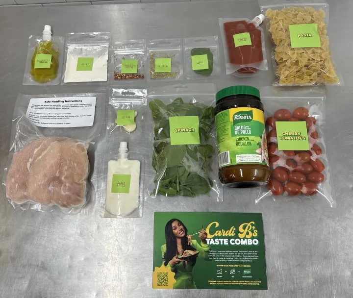 376 boxes shipped (36 influencer, 340 Grubhub).