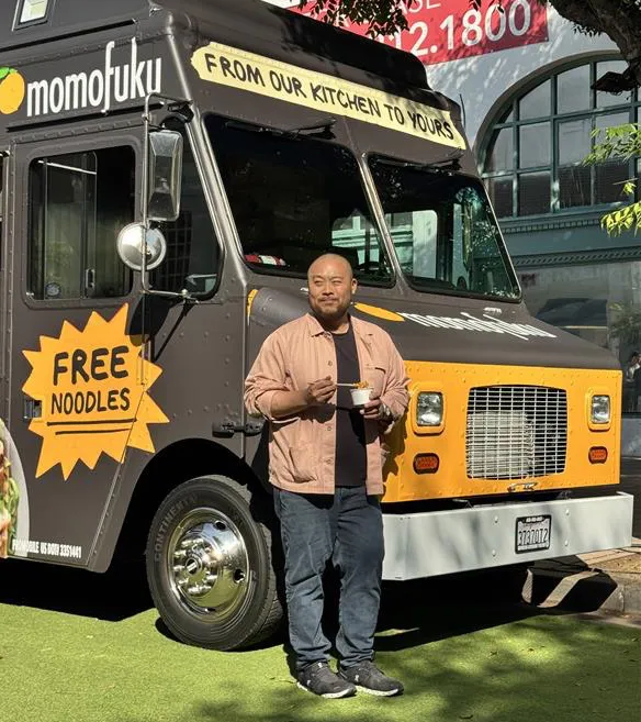 Drive awareness for the relaunch of Momofuku’s noodle line for Gen Z college students in a way that feels authentic and through speedy, high-quality food service.