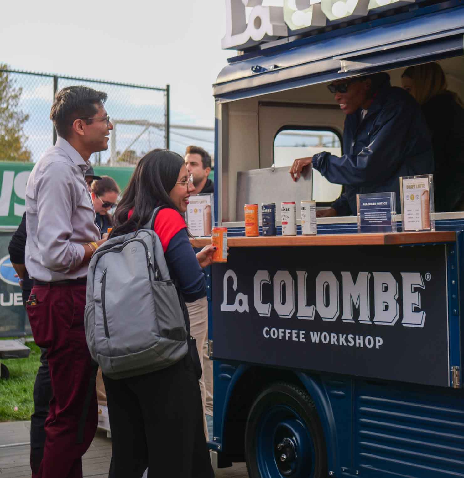 Support La Colombe across two distinct sampling programs designed to drive trial and awareness in moments where coffee naturally fits. The first supported key retail partnerships with H-E-B and Hy-Vee, reaching shoppers already in a purchasing mindset, while the second brought La Colombe directly to college students through on-campus activations and university events.