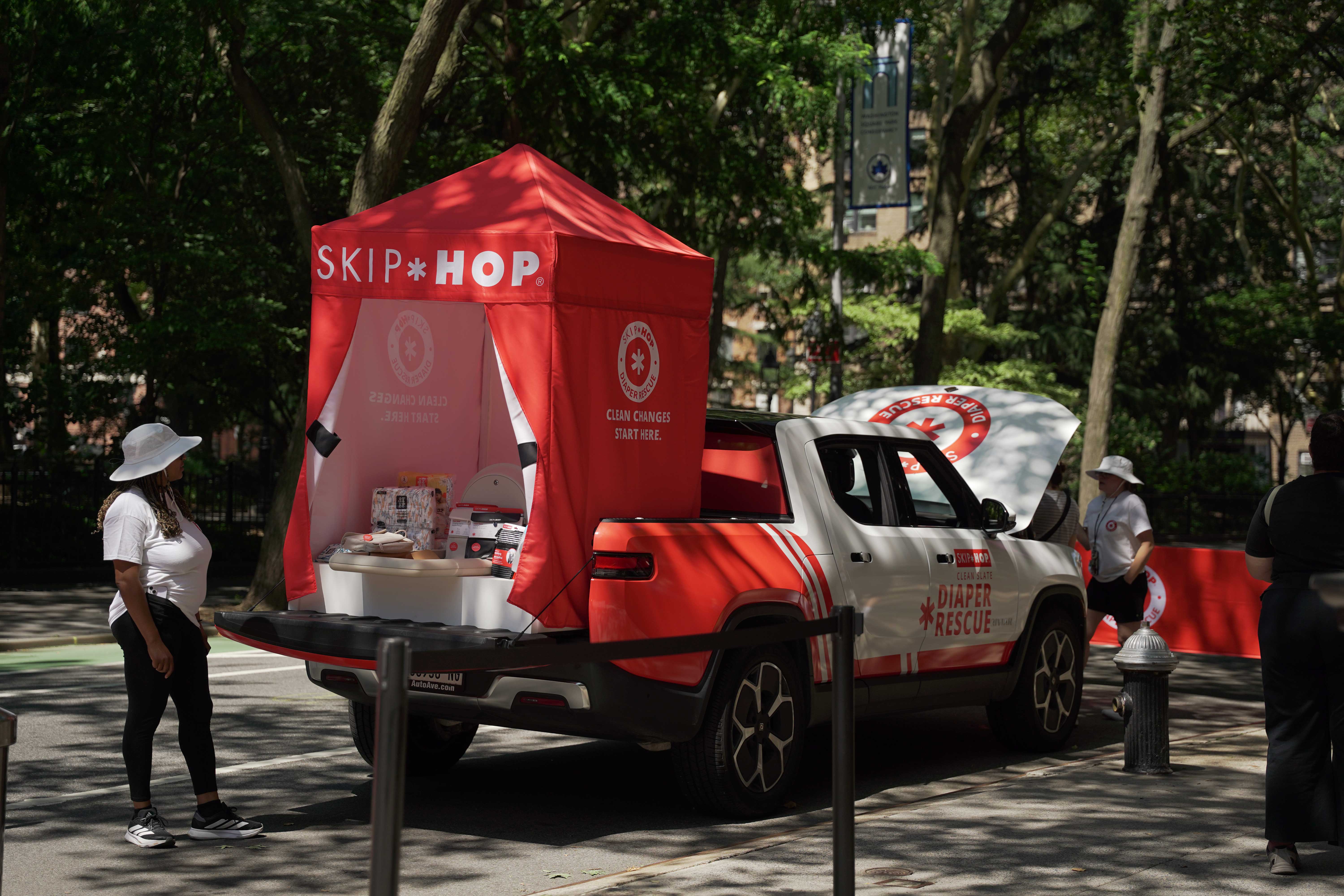 465 attendees engaged across two activation locations
