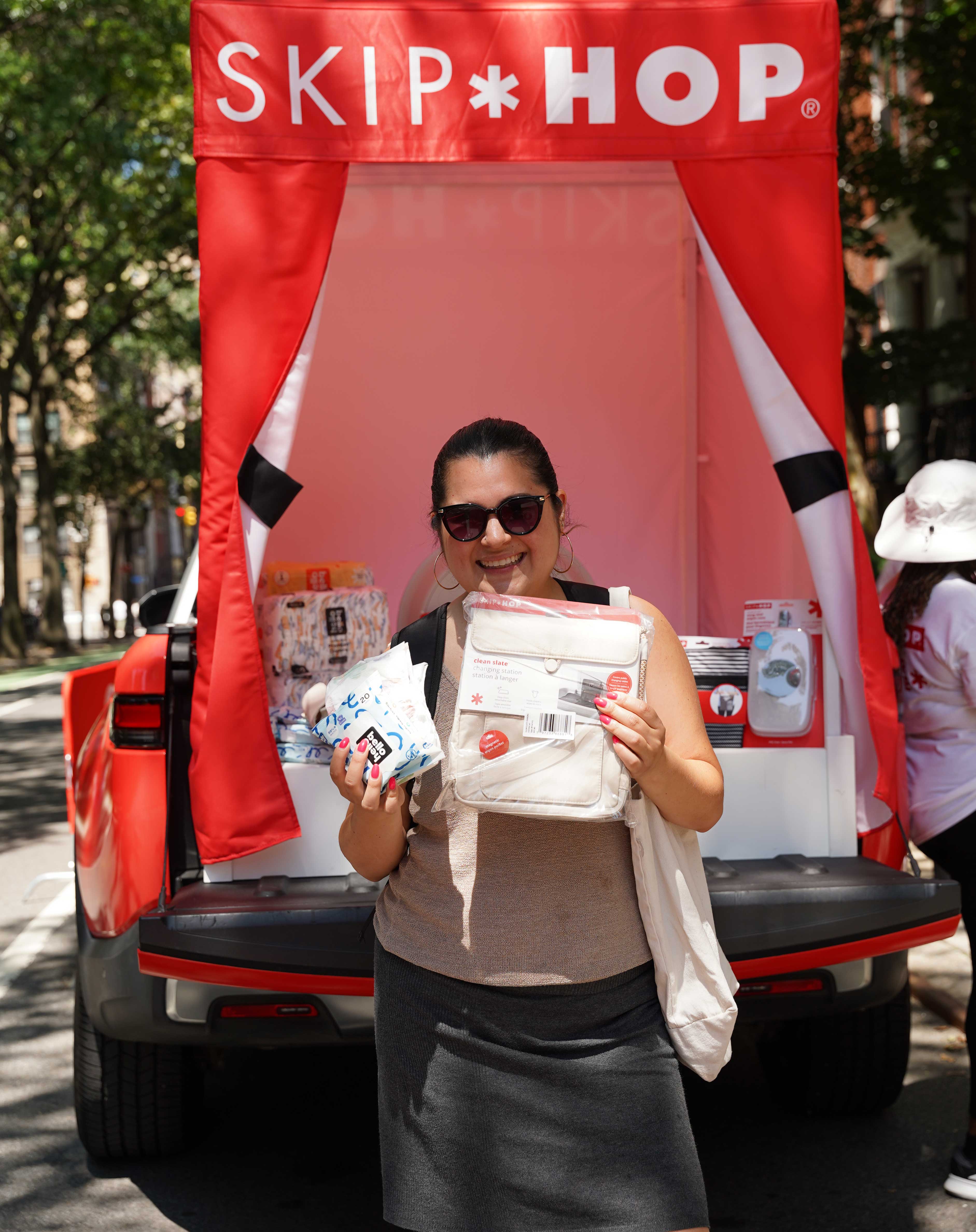 Make on-the-go diaper changes easier for parents and their little ones through an elevated summer experience showcasing the Skip Hop Changing Pad. The goal was to introduce families to convenient changing solutions while providing complimentary baby care essentials at popular summer destinations.