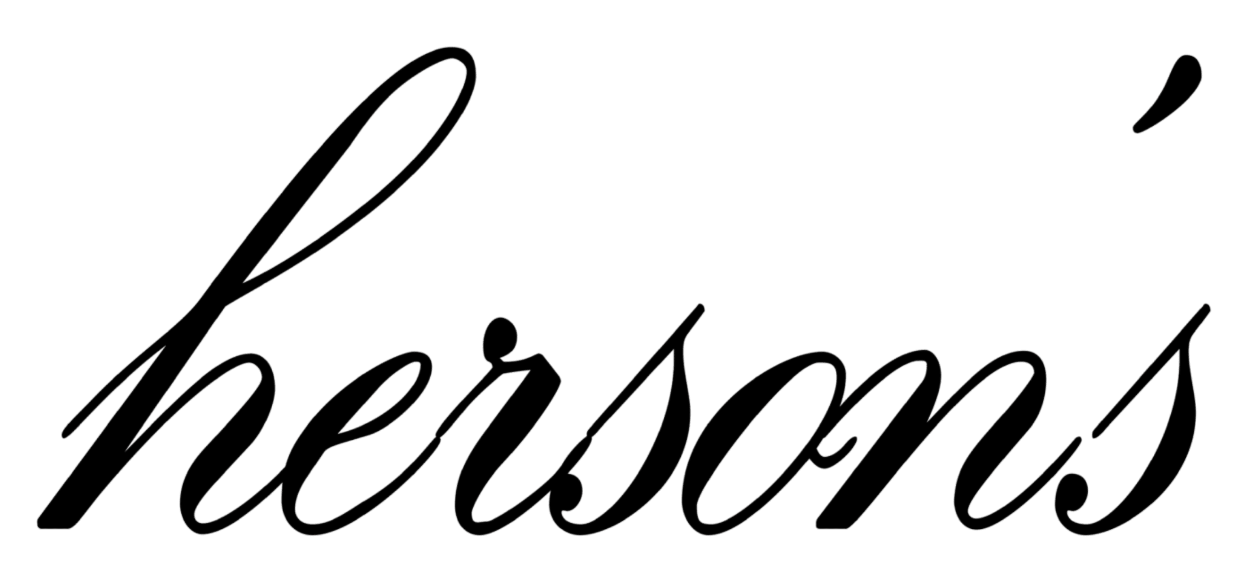 Hersons Barbershop Logo