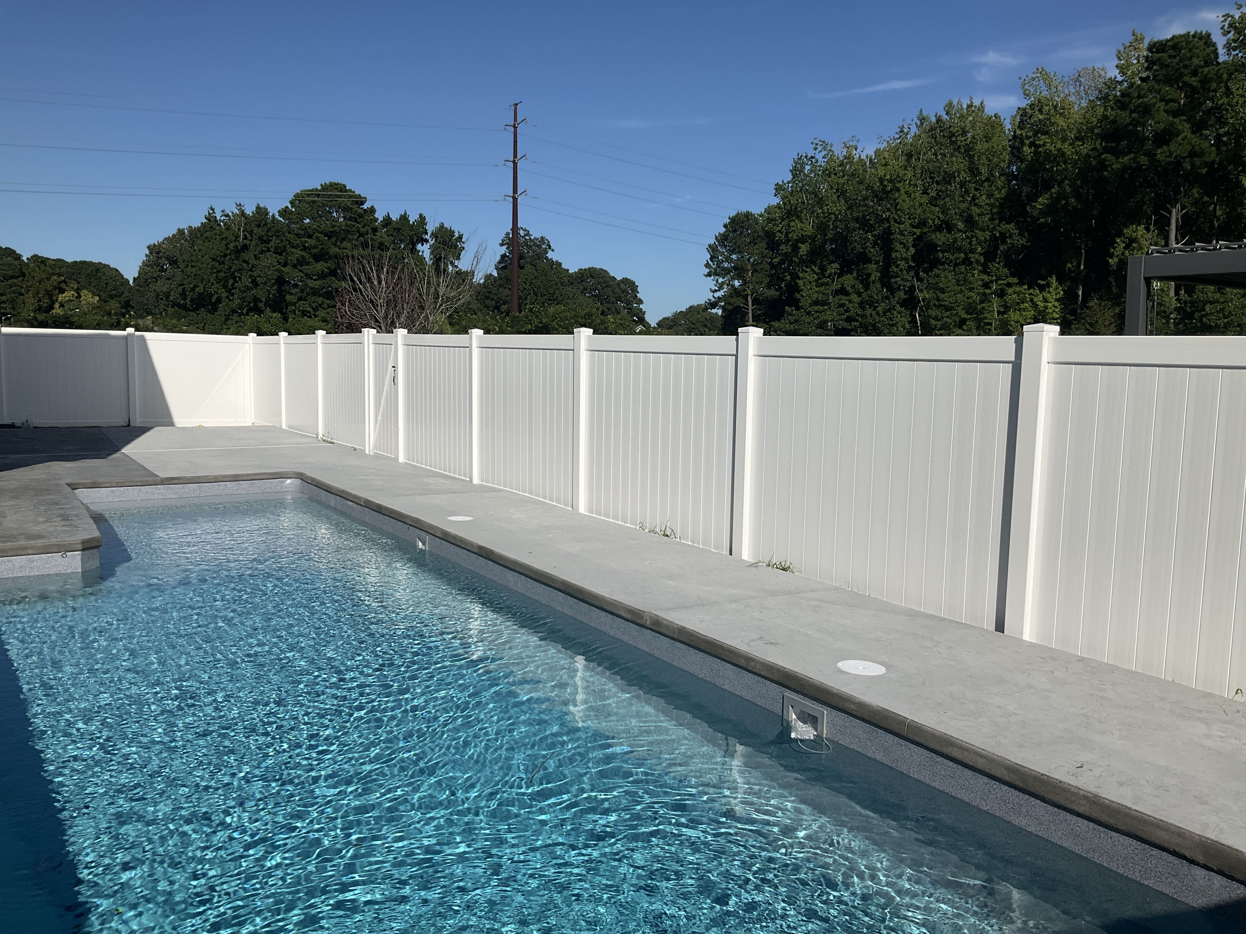 heartwood vinyl fence