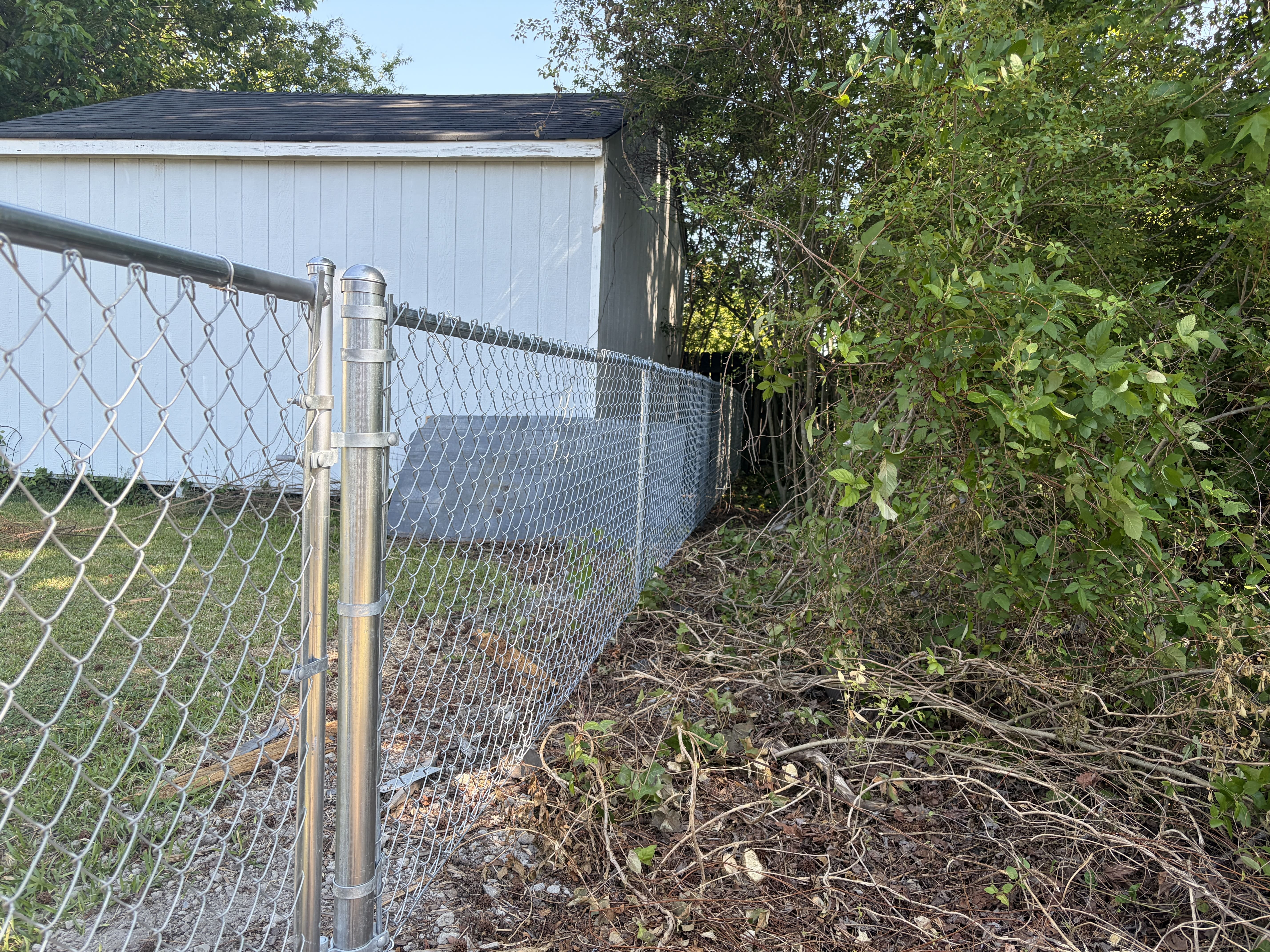 heartwood chainlink fence installation