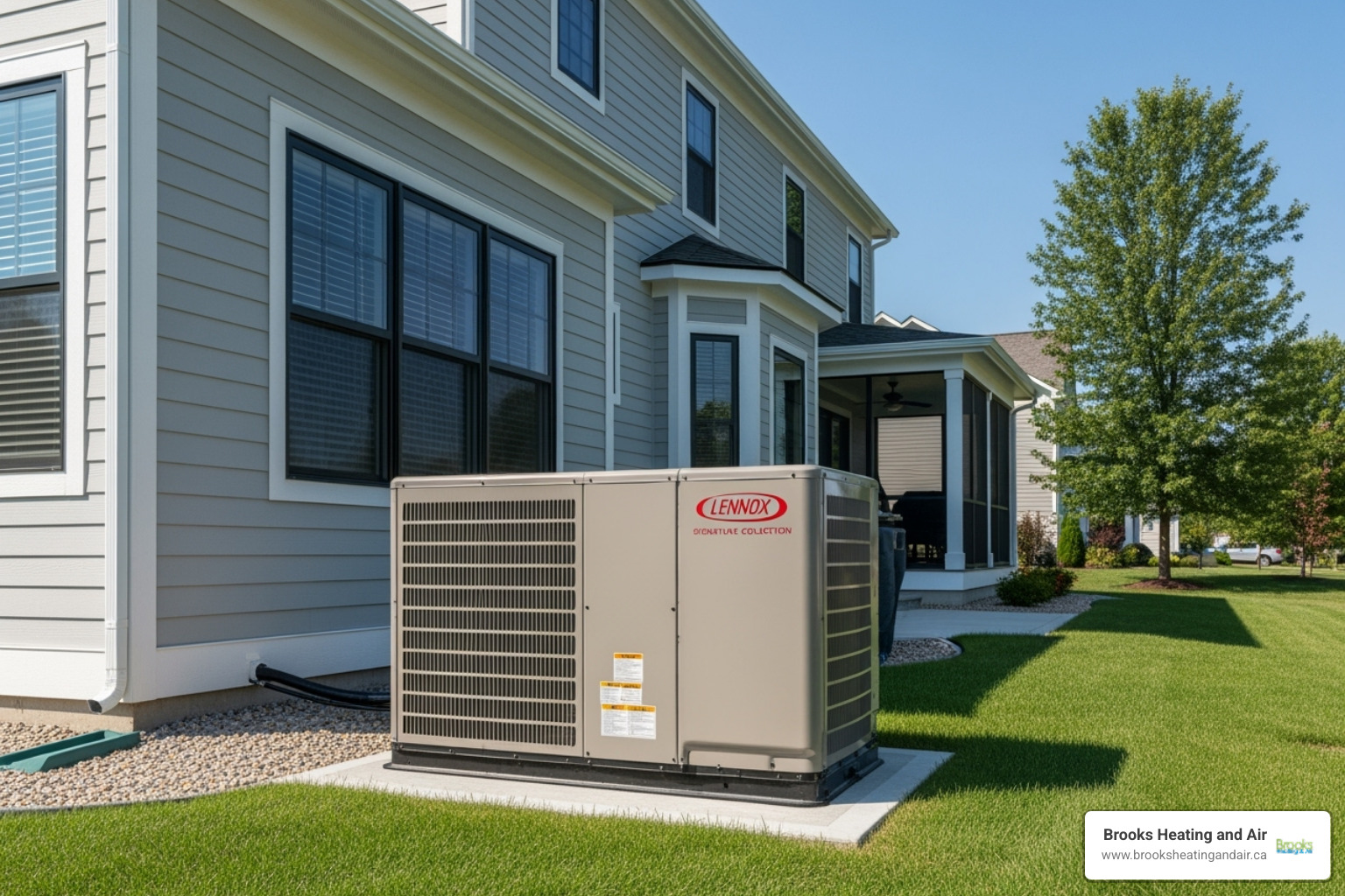 Lennox Signature Collection heat pump - Best heat pump brands