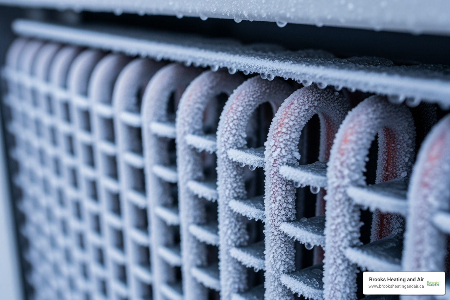 AC unit with ice on the coils - emergency ac repair georgetown