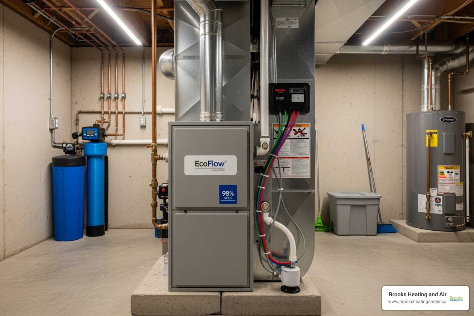 Modern, high-efficiency furnace - Furnace replacement Milton