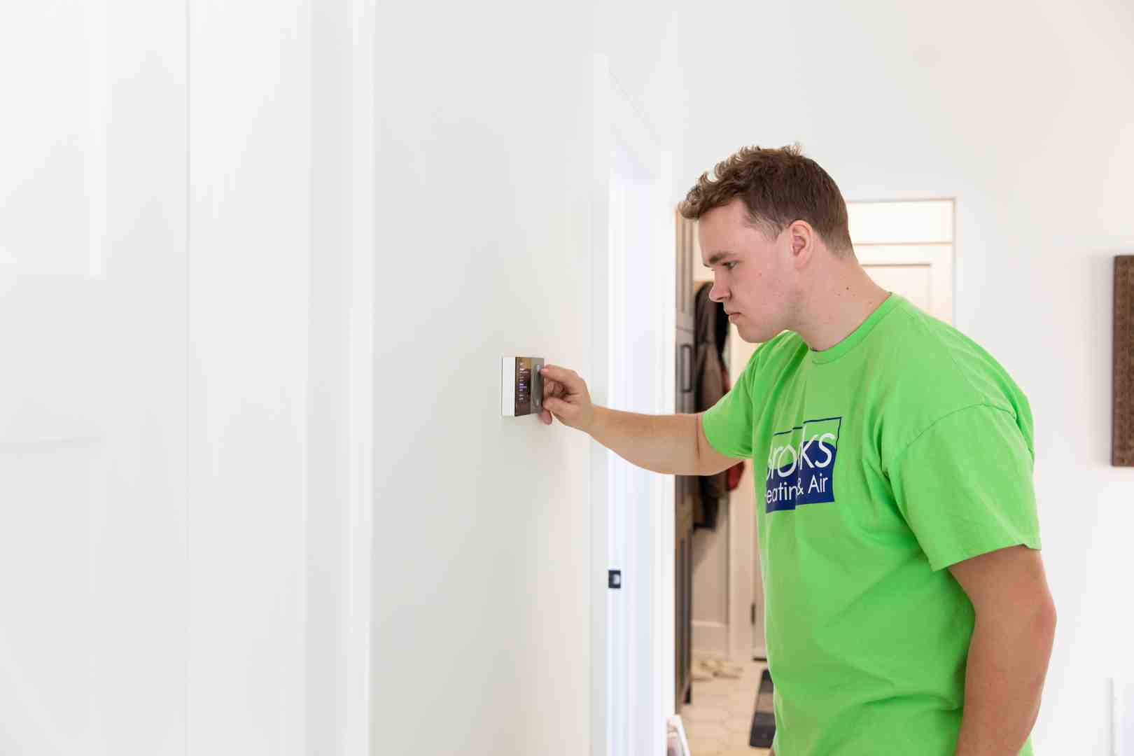 Various HVAC accessories like a smart thermostat and an air purifier - Heat pump installation estimate Various HVAC accessories like a smart thermostat and an air purifier - Heat pump installation estimate