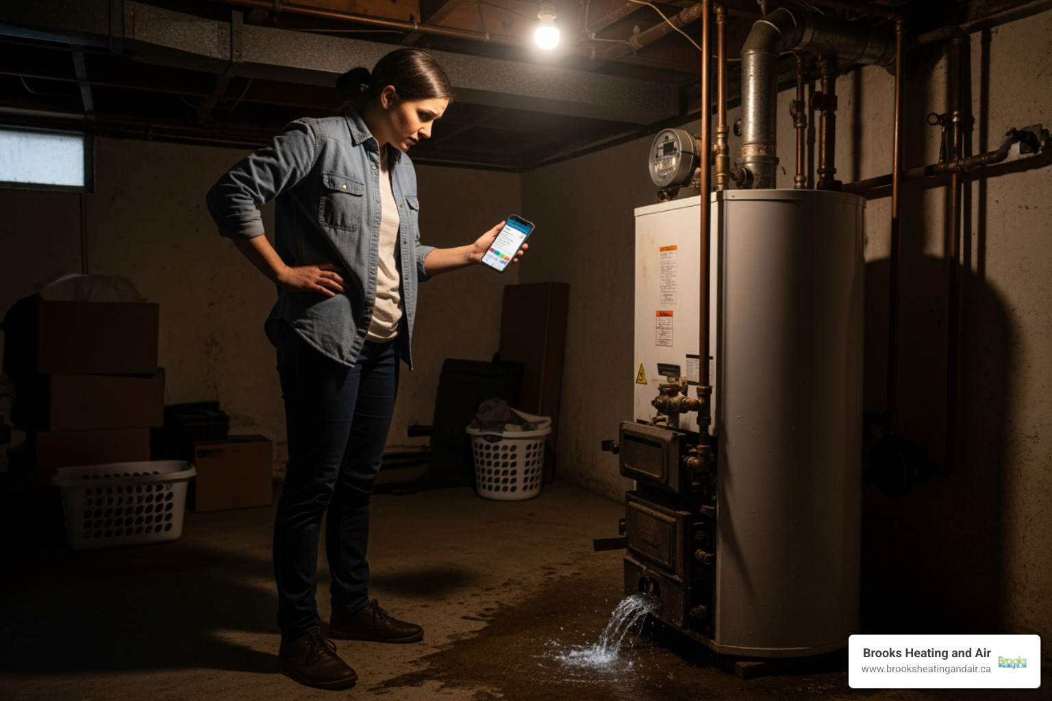 I have no hot water and I think my hot water boiler is broken. Who can I call for an emergency repair in Georgetown?