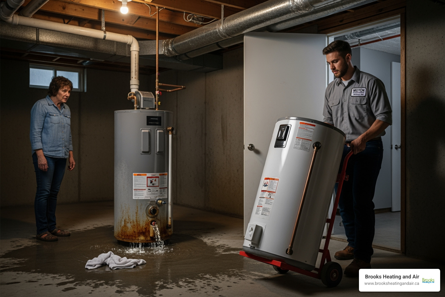 When Disaster Strikes: Emergency Water Heater Replacement in Milton