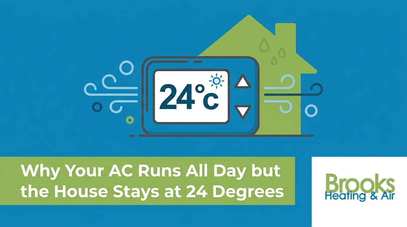 Why Your AC Runs All Day but the House Stays at 24 Degrees