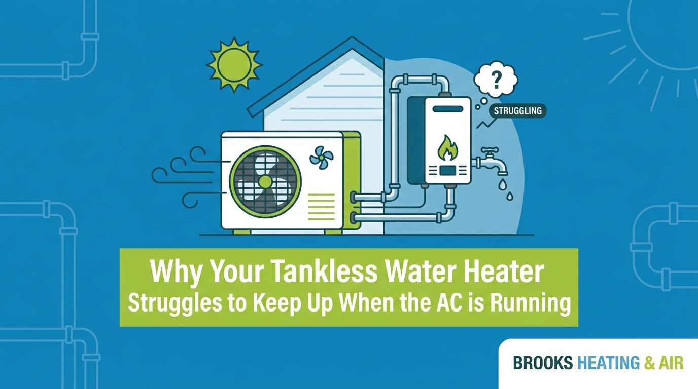 Why Your Tankless Water Heater Struggles to Keep Up When the AC is Running