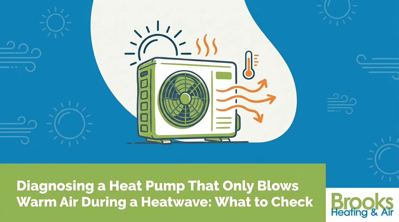 Diagnosing a Heat Pump That Only Blows Warm Air During a Heatwave