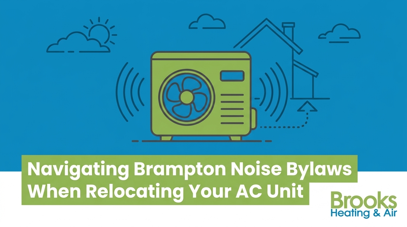 Navigating Brampton Noise Bylaws When Relocating Your AC Unit
